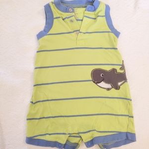 Carters Sleeveless Romper 3-6m